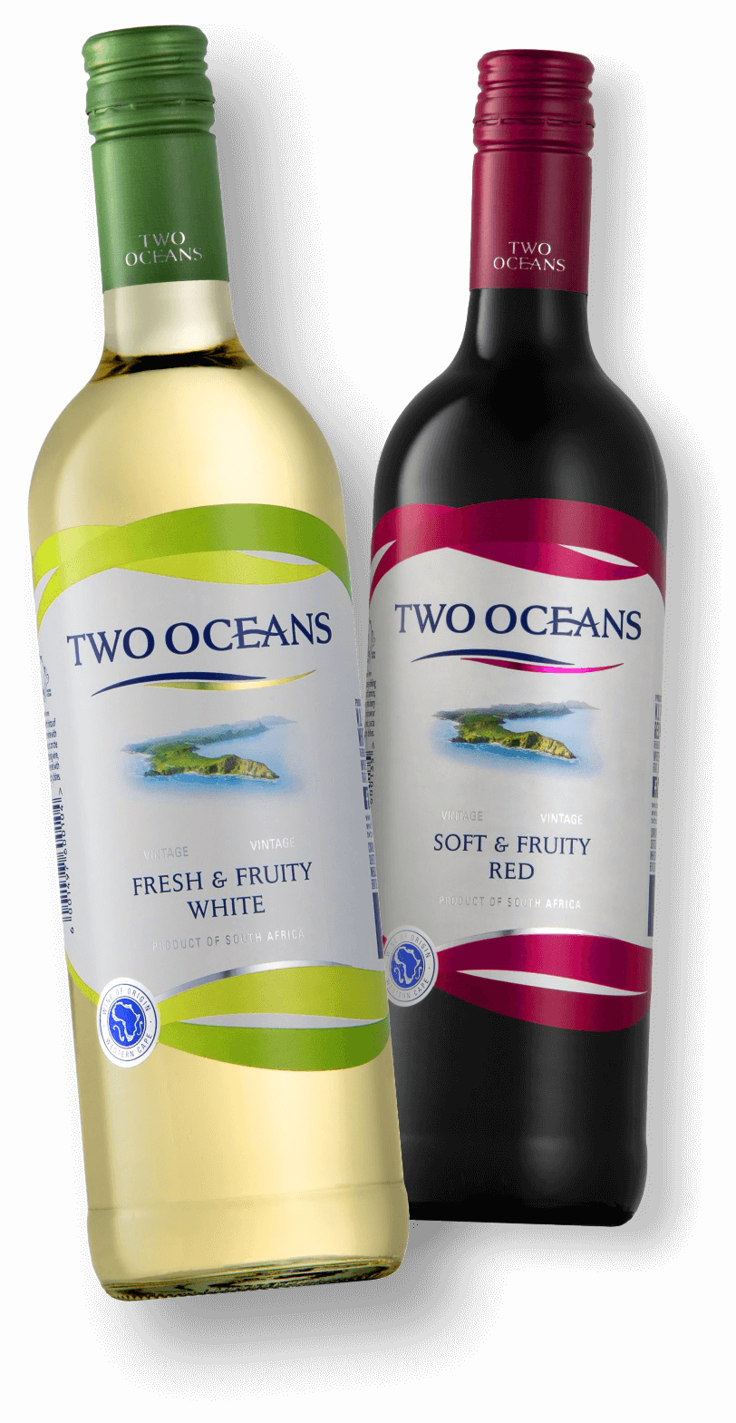 Two Oceans fruity range